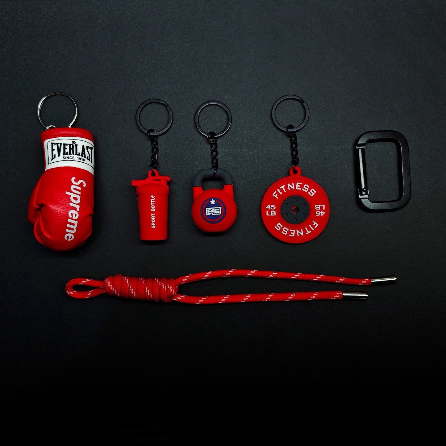 💪🔥 Unleash Your Gym Spirit Everywhere! Fitness Lover Keychain Set 🔥💪