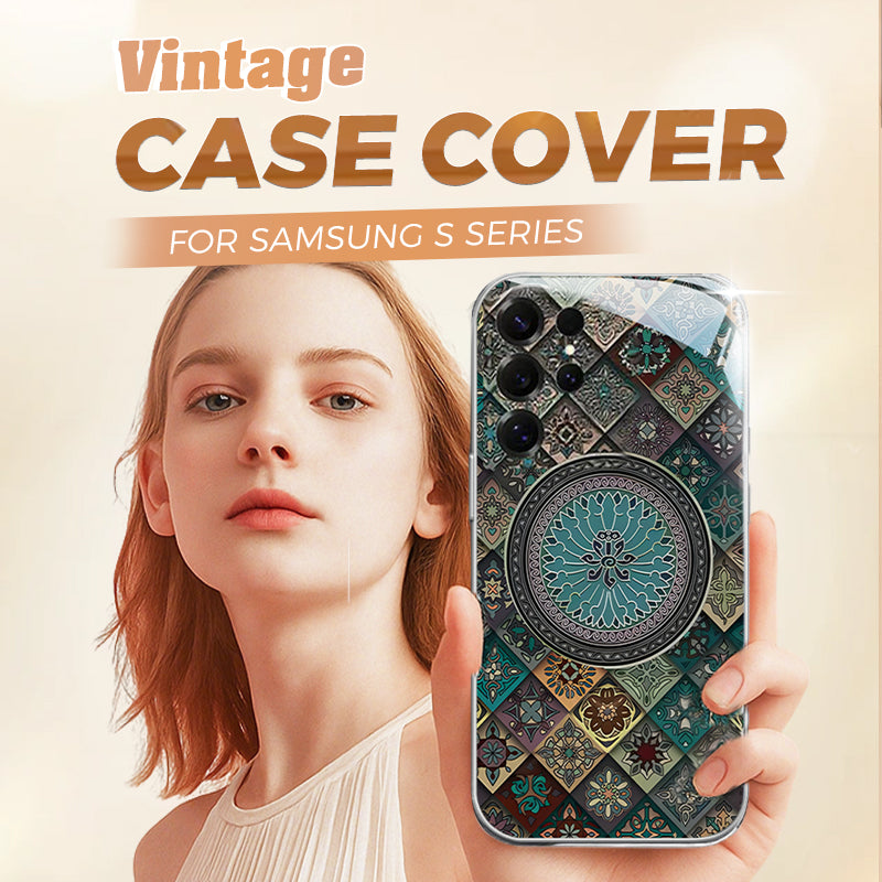 Colorful Blue Lotus Flower Totem Case Cover for Samsung S Series - Buy 2: FREE SHIPPING🛫 & 40% OFF 2nd🔥