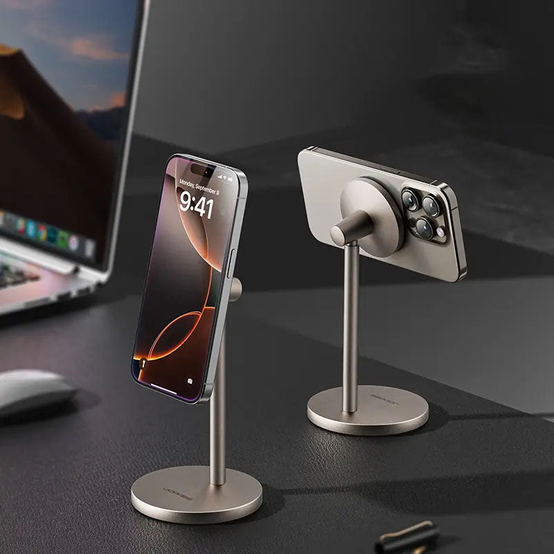 ✨ Minimalist Magnetic Phone Stand | Invisible Power, Free Your Hands ✨