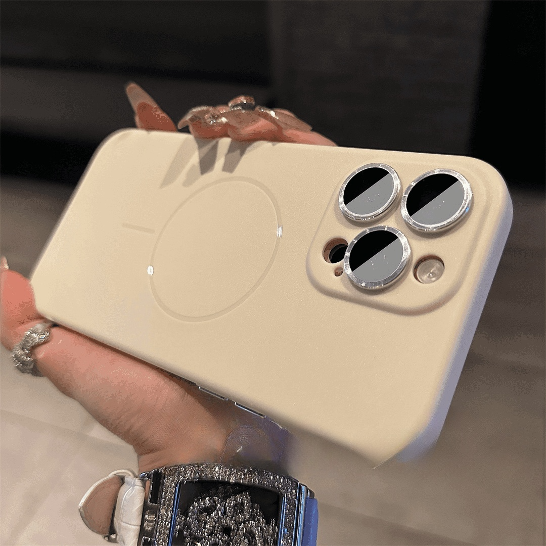 Soft Silicone Magnetic Case Cover for iPhone