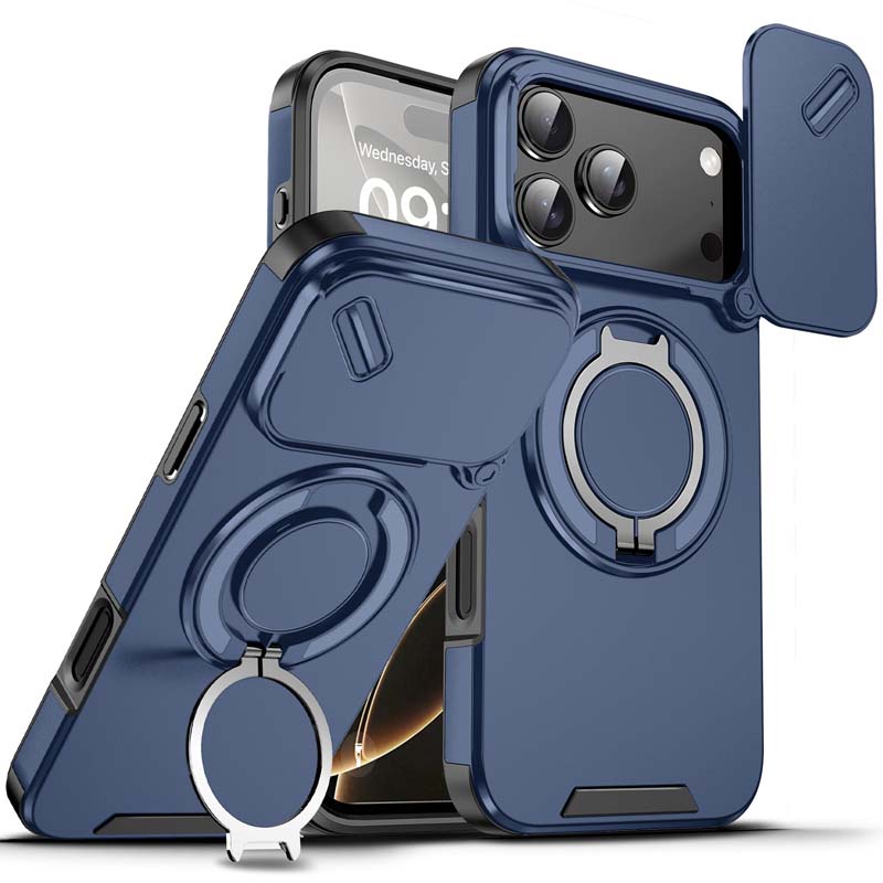 🔥 LAST DAY PROMOTION - 50%OFF 🔥 Magnetic Phone Case with Ring Stand For iPhone