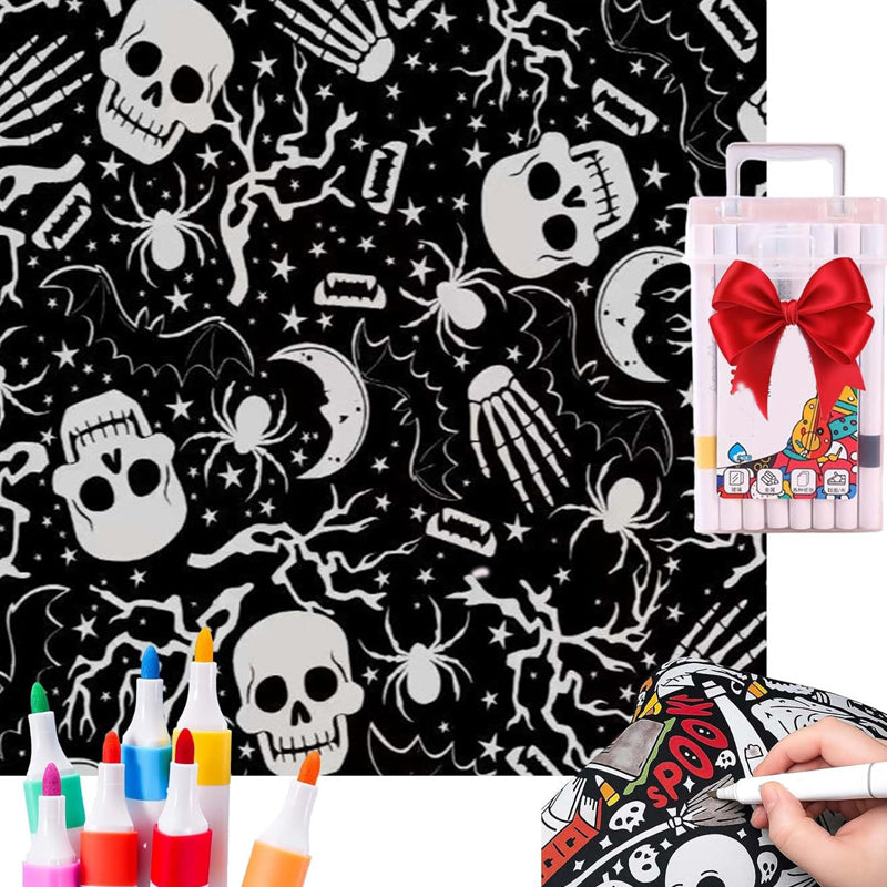 🔥70% OFF🔥DIY Coloring Blanket with Markers
