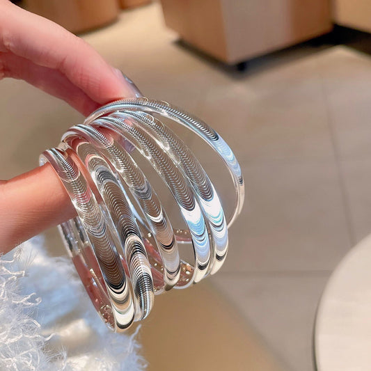 ✨🌙 Captivate Every Gaze – The Polished Cat's Eye Stone Bracelet 🌙✨