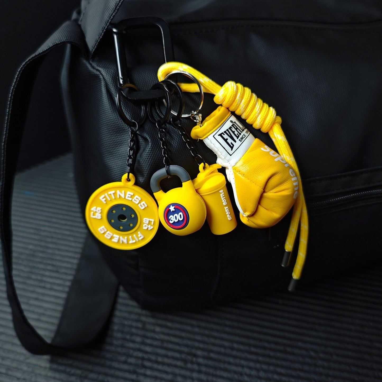 💪🔥 Unleash Your Gym Spirit Everywhere! Fitness Lover Keychain Set 🔥💪