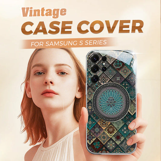 Colorful Blue Lotus Flower Totem Case Cover for Samsung S Series - Buy 2: FREE SHIPPING🛫 & 40% OFF 2nd🔥