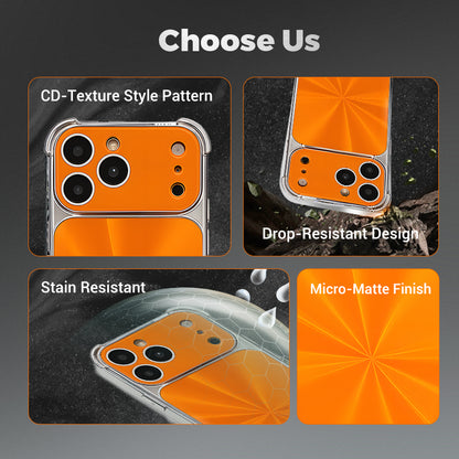 Quad-corner Drop-proof CD-texture Case for iPhone - Buy 2: FREE SHIPPING🛫 & 40% OFF 2nd🔥