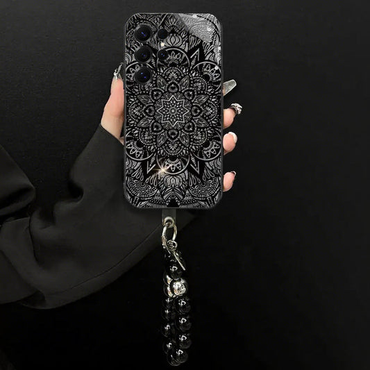 Black Five-angle Flower Case Cover for Samsung S Series - Buy 2: FREE SHIPPING🛫 & 40% OFF 2nd🔥