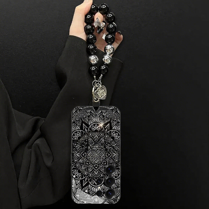 Black Five-angle Flower Case Cover for Samsung S Series - Buy 2: FREE SHIPPING🛫 & 40% OFF 2nd🔥