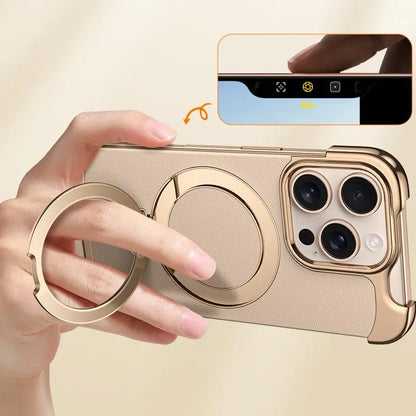 High-quality Leather with Stand Magnetic Function Case Covert for iPhone