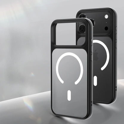 Skin feel Peeling Semi-transparent Magnetic function Case Cover for iPhone