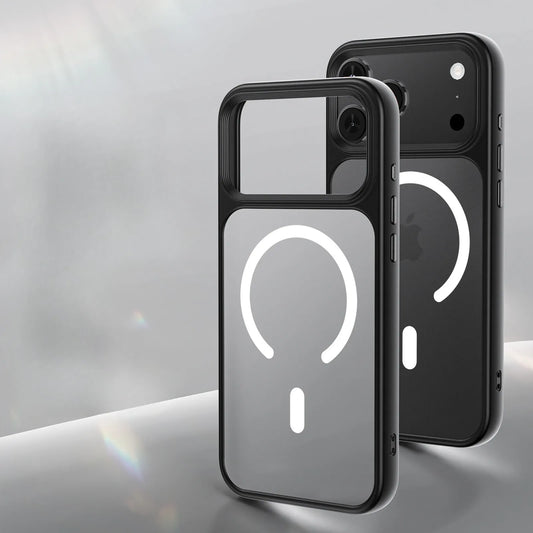 Skin feel Peeling Semi-transparent Magnetic function Case Cover for iPhone