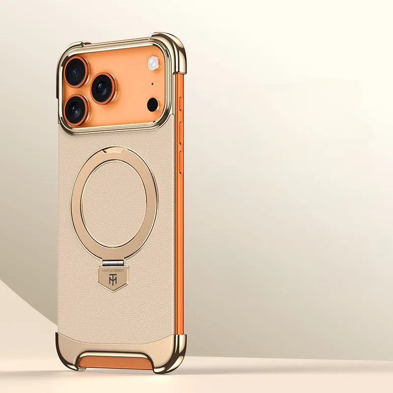 High-quality Leather with Stand Magnetic Function Case Covert for iPhone