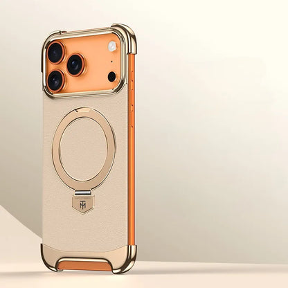 High-quality Leather with Stand Magnetic Function Case Covert for iPhone