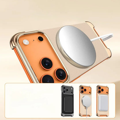 High-quality Leather with Stand Magnetic Function Case Covert for iPhone