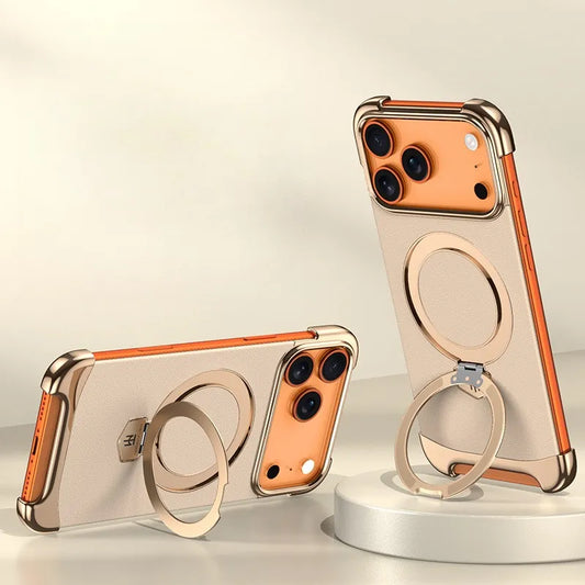 High-quality Leather with Stand Magnetic Function Case Covert for iPhone