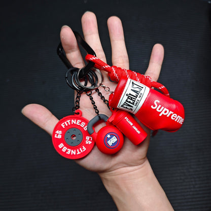 💪🔥 Unleash Your Gym Spirit Everywhere! Fitness Lover Keychain Set 🔥💪