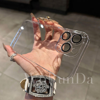 Translucent PC Anti-oxidation Case Cover for iPhone