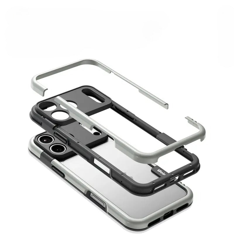 Soft Silicone Frame Heat-Dissipating Case For iPhone