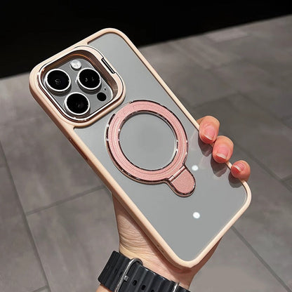 Transparent Magnetic Case Cover for iPhone