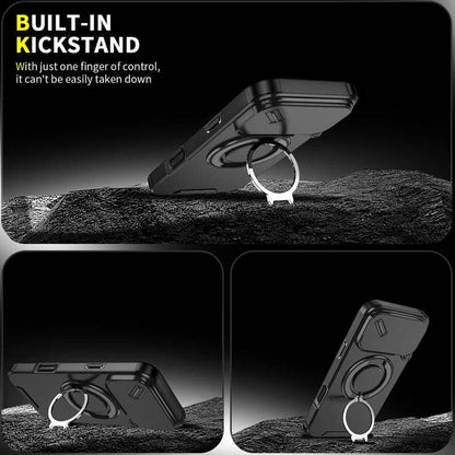 🔥 LAST DAY PROMOTION - 50%OFF 🔥 Magnetic Phone Case with Ring Stand For iPhone