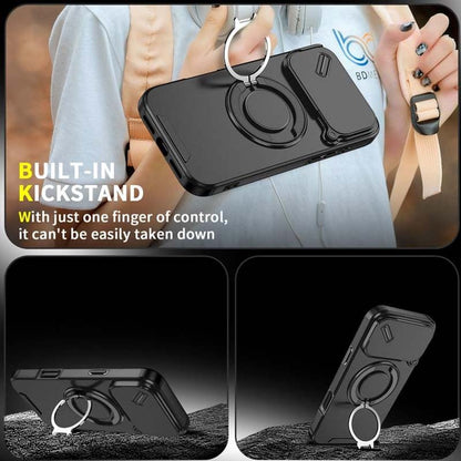 🔥 LAST DAY PROMOTION - 50%OFF 🔥 Magnetic Phone Case with Ring Stand For iPhone