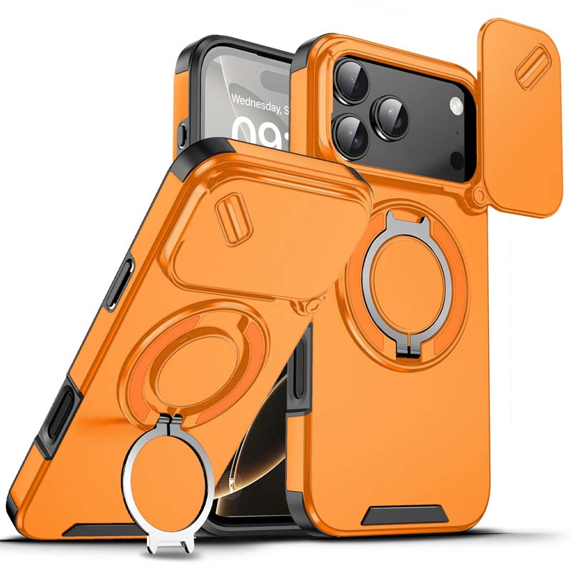 🔥 LAST DAY PROMOTION - 50%OFF 🔥 Magnetic Phone Case with Ring Stand For iPhone