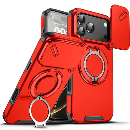 🔥 LAST DAY PROMOTION - 50%OFF 🔥 Magnetic Phone Case with Ring Stand For iPhone