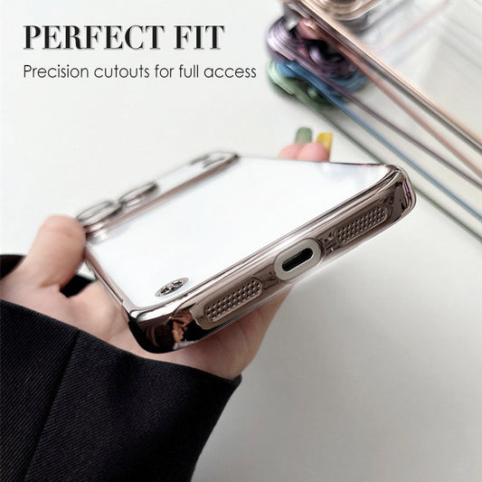 Semi-Transparent Electroplated Phone Case For iPhone 17 Series