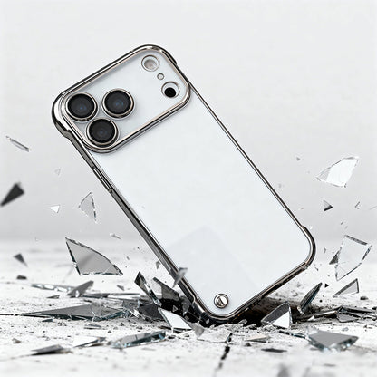 Semi-Transparent Electroplated Phone Case For iPhone 17 Series