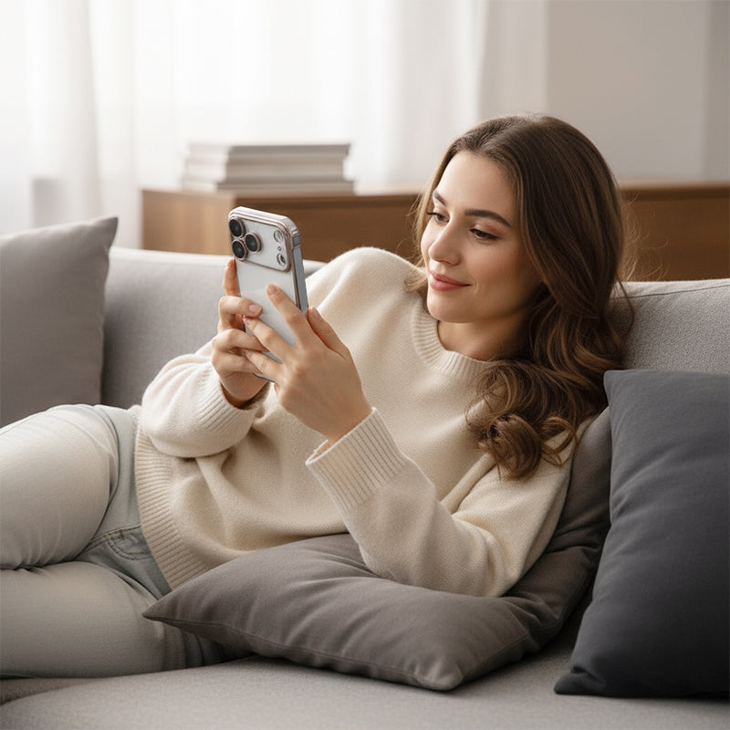 Semi-Transparent Electroplated Phone Case For iPhone 17 Series