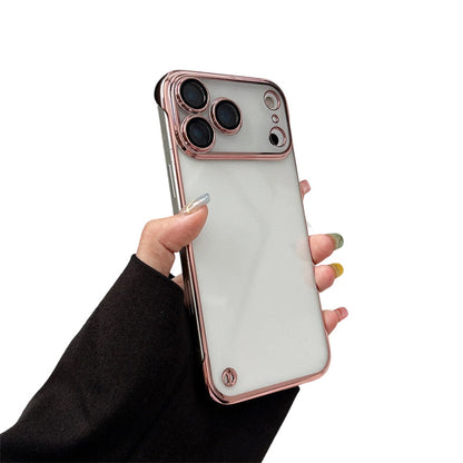 Semi-Transparent Electroplated Phone Case For iPhone 17 Series