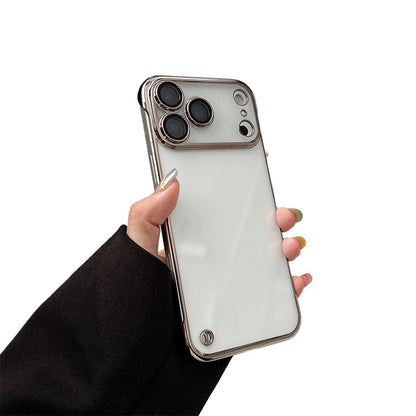 Semi-Transparent Electroplated Phone Case For iPhone 17 Series