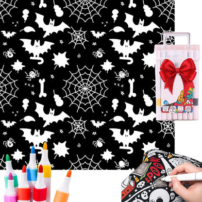 🔥70% OFF🔥DIY Coloring Blanket with Markers