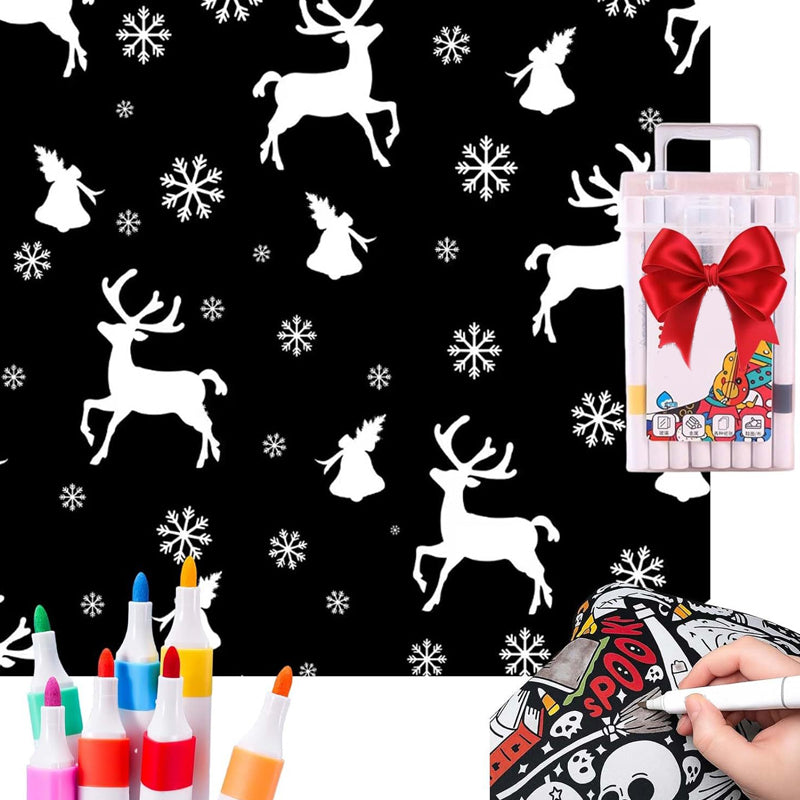 🔥70% OFF🔥DIY Coloring Blanket with Markers