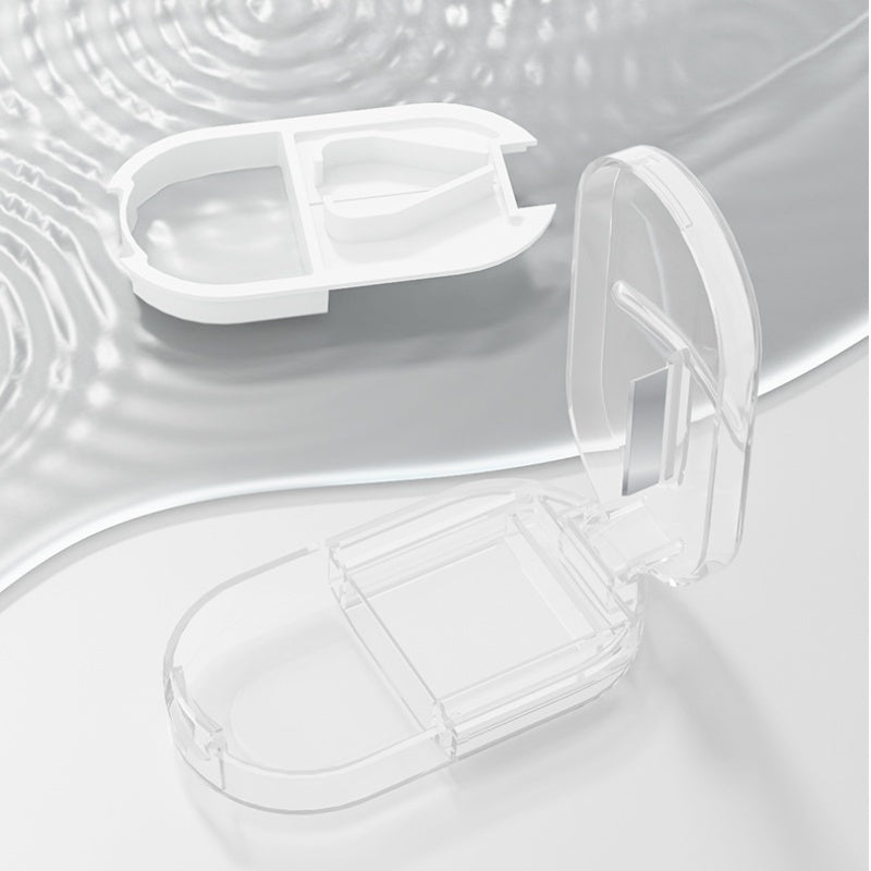 2-in-1 Portable Pill Cutter & Storage Organizer
