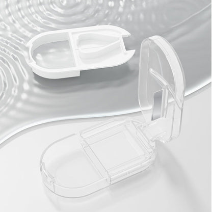 2-in-1 Portable Pill Cutter & Storage Organizer