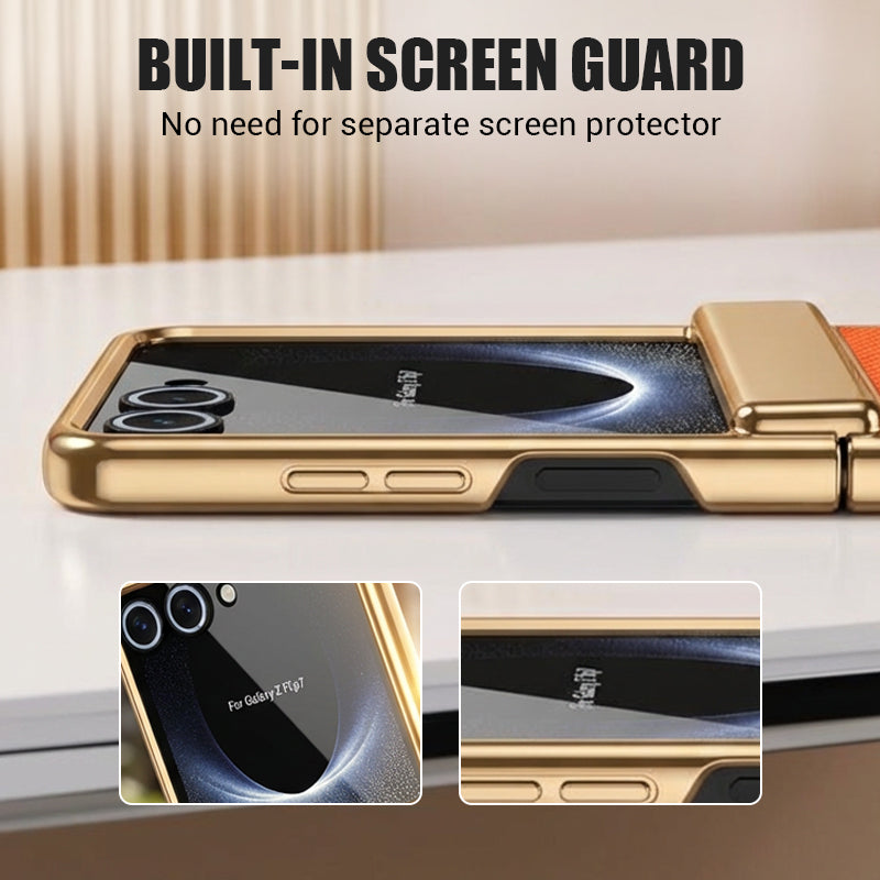 Full-Coverage Hinge & Screen Protective Flip Case