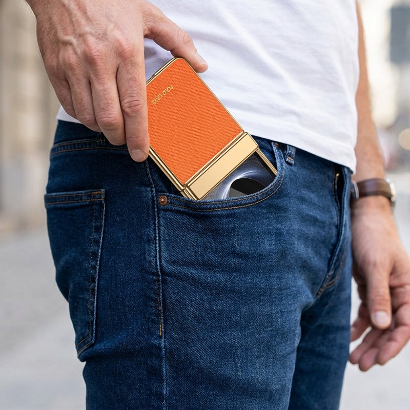 Full-Coverage Hinge & Screen Protective Flip Case