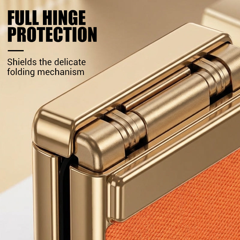 Full-Coverage Hinge & Screen Protective Flip Case