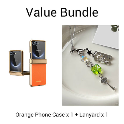 Full-Coverage Hinge & Screen Protective Flip Case