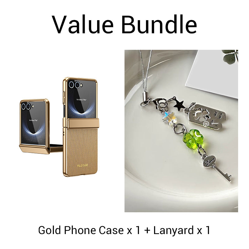 Full-Coverage Hinge & Screen Protective Flip Case