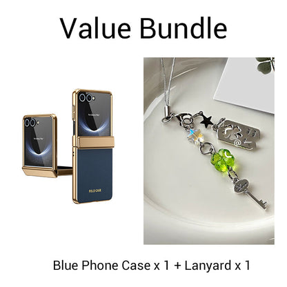 Full-Coverage Hinge & Screen Protective Flip Case