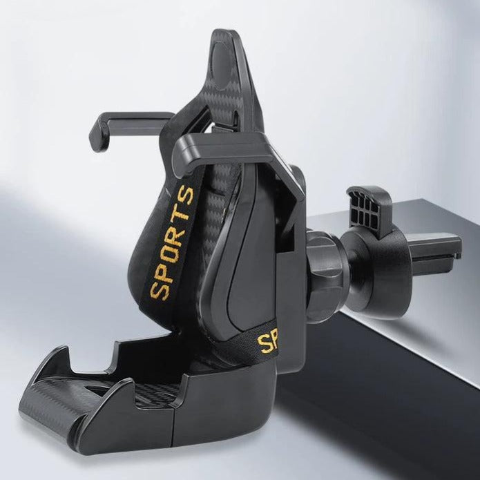 🏎️✨ The RACING SEAT Phone Mount - Where Your Phone Meets Professional-Grade Security! ✨🏎️